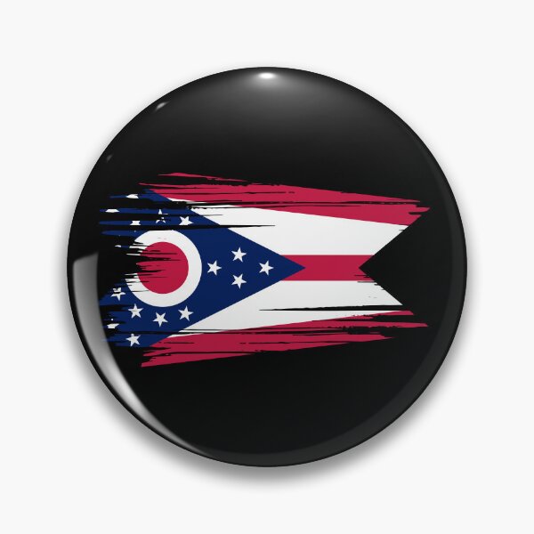 Item preview, Distressed Ohio State Flag OH designed and sold by shitpostee.