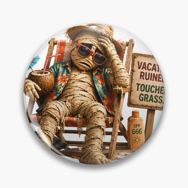 Item preview, Mummy Beach Tourist Funny Vacation designed and sold by ByAnad.