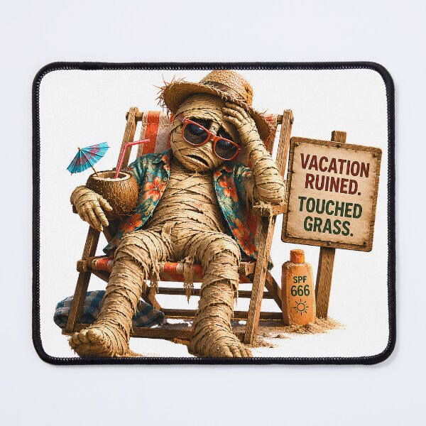 Item preview, Mummy Beach Tourist Funny Vacation designed and sold by ByAnad.