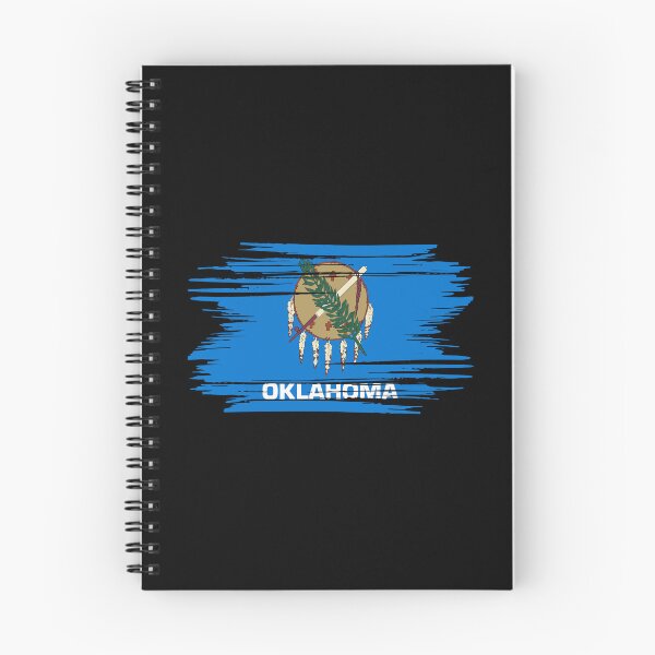 Item preview, Distressed Oklahoma State Flag OK designed and sold by shitpostee.