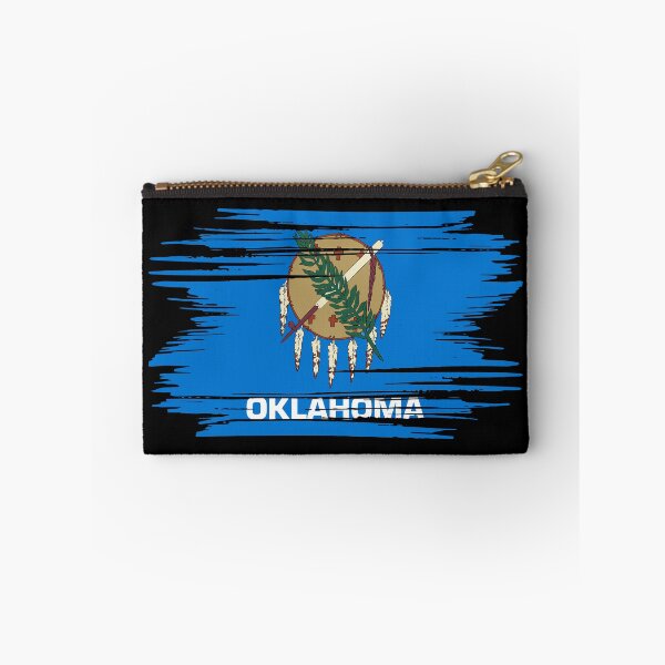 Item preview, Distressed Oklahoma State Flag OK designed and sold by shitpostee.