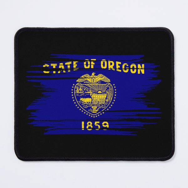 Item preview, Distressed Oregon State Flag OR designed and sold by shitpostee.
