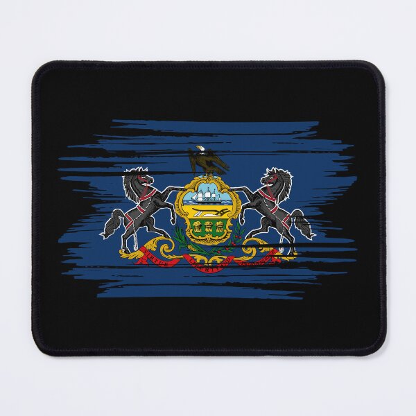 Item preview, Distressed Pennsylvania State Flag PA designed and sold by shitpostee.
