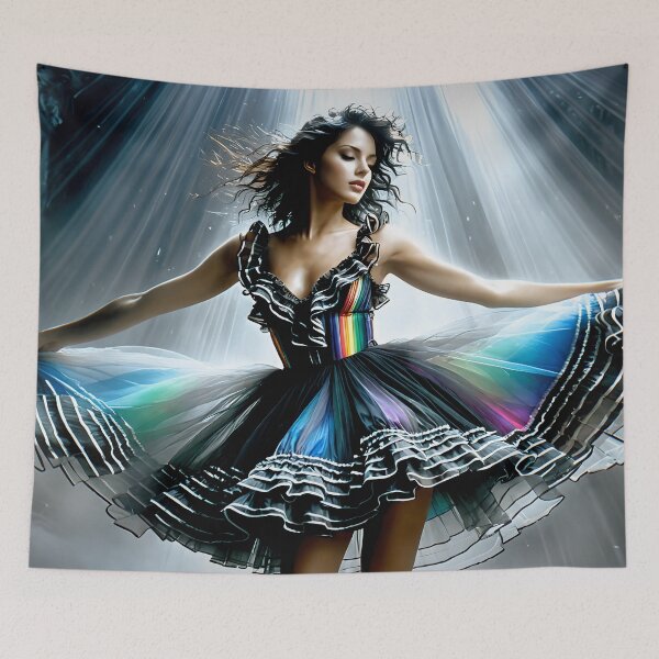 Item preview, Grayish rainbow 8 designed and sold by deep-sea-birds.