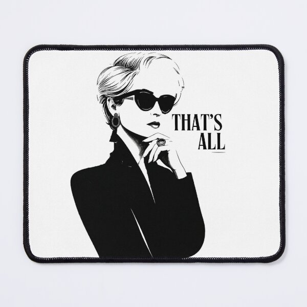 Item preview, Minimalist Fashion Boss Line Art – “That’s All” Statement Design designed and sold by BonieDexter.