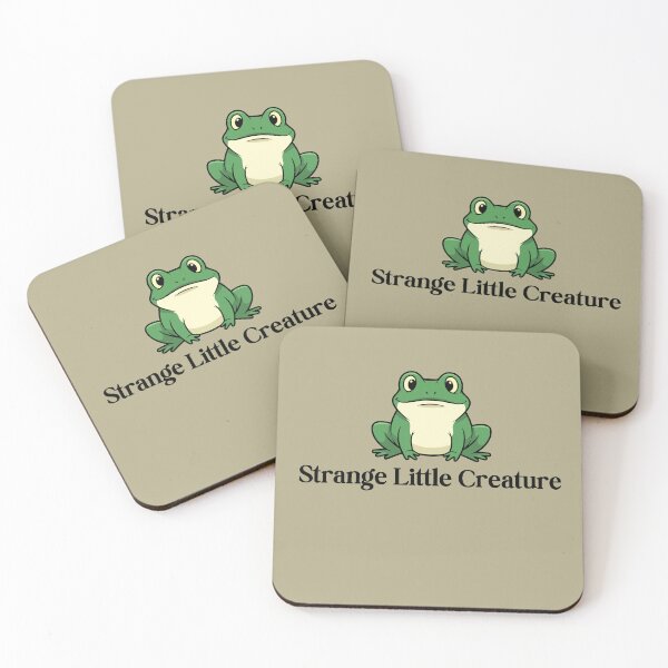 Item preview, Strange Little Creature Cute Green Frog designed and sold by ShaderShirts.