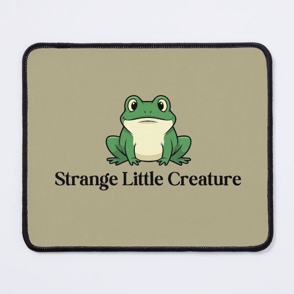 Item preview, Strange Little Creature Cute Green Frog designed and sold by ShaderShirts.