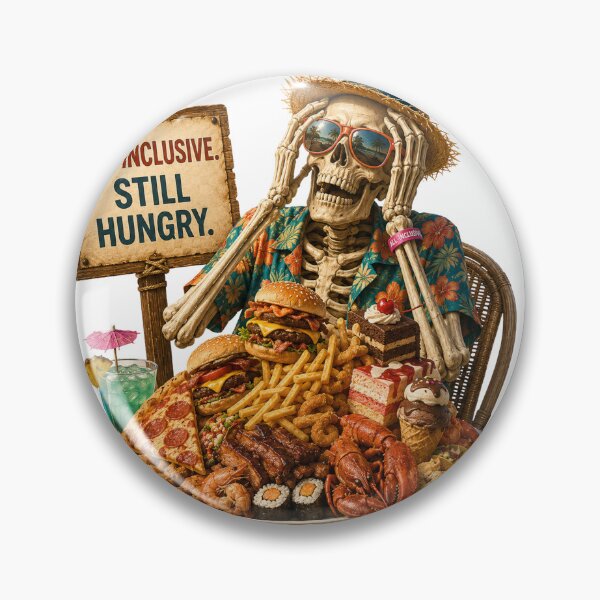 Item preview, Skeleton Resort Tourist Funny Vacation Design designed and sold by ByAnad.