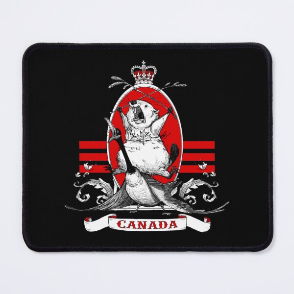 Item preview, Screaming Beaver Cartoon Poster Design Today Graphic Art designed and sold by williamletch.