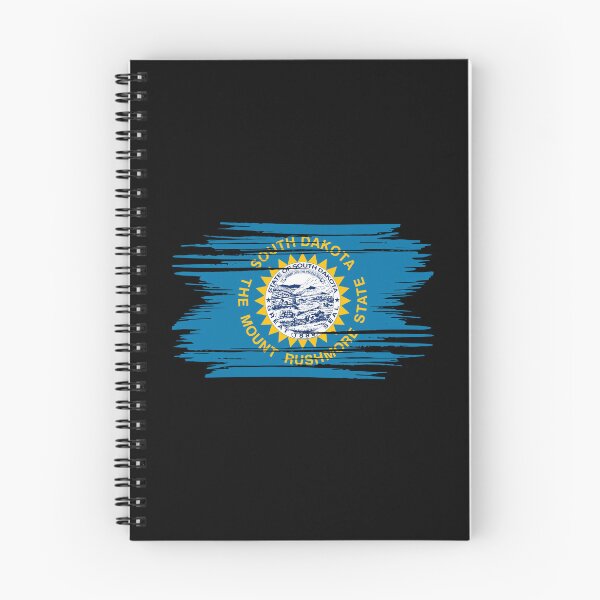 Item preview, Distressed South Dakota State Flag SD designed and sold by shitpostee.