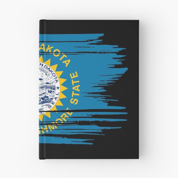 Item preview, Distressed South Dakota State Flag SD designed and sold by shitpostee.