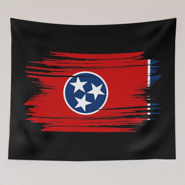 Item preview, Distressed Tennessee State Flag TN designed and sold by shitpostee.