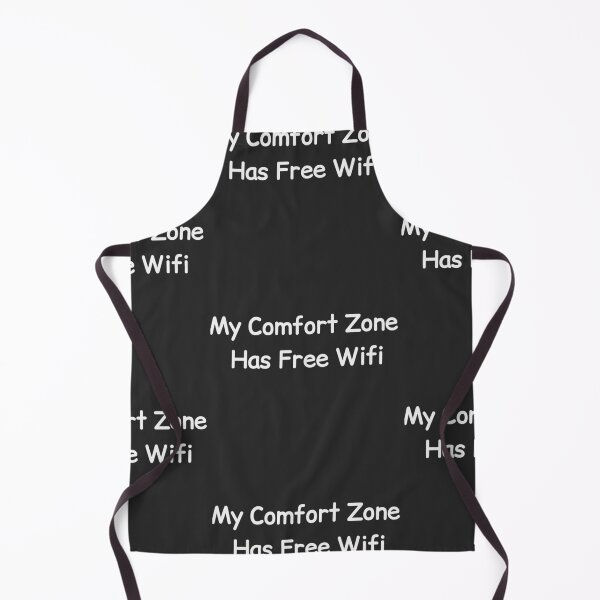 Item preview, My Comfort Zone Has Free WiFi | Introvert Meme designed and sold by Cordilla_Xevoc.