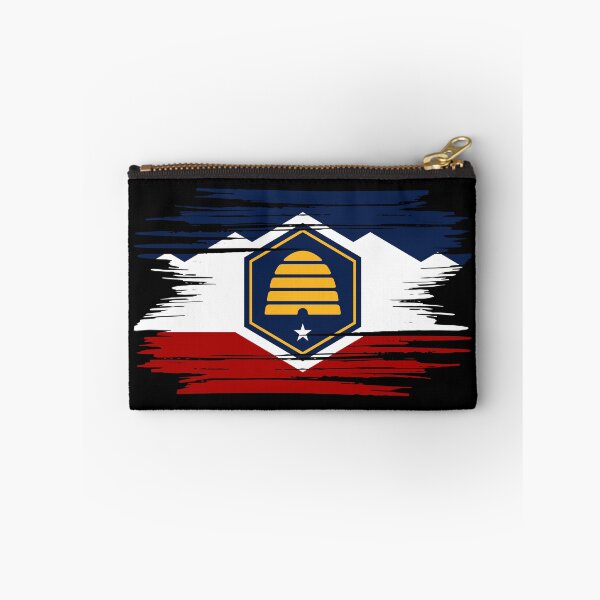 Item preview, Distressed Utah State Flag UT designed and sold by shitpostee.