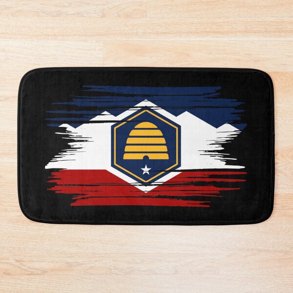 Item preview, Distressed Utah State Flag UT designed and sold by shitpostee.