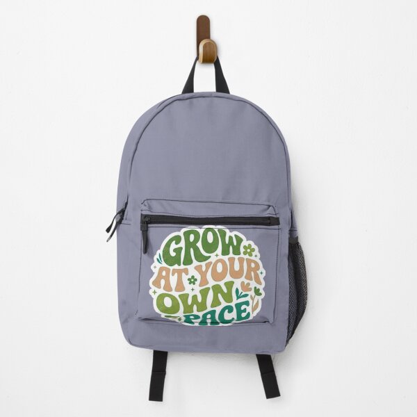 Item preview, Retro Grow At Your Own Pace Wavy Typography designed and sold by Core design hub .