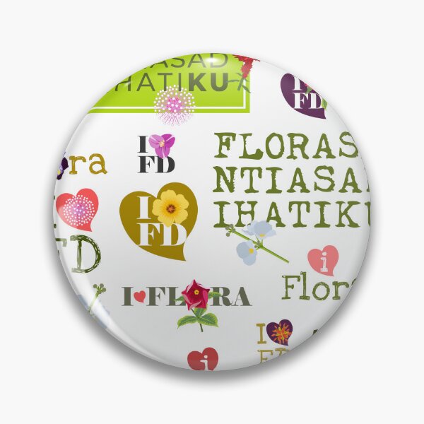 Item preview, I love flora, I love FD designed and sold by chuanartstation.