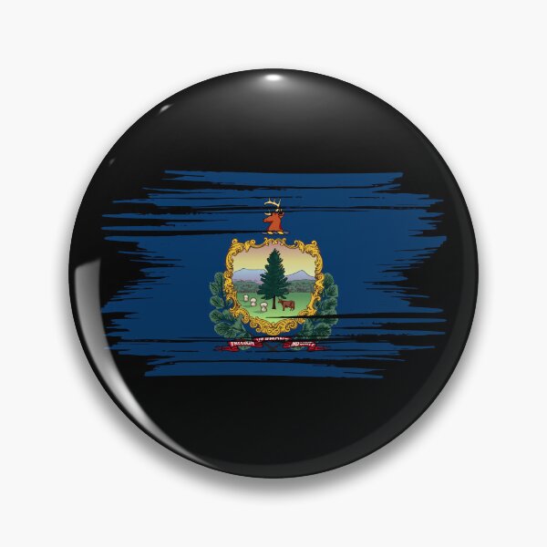 Item preview, Distressed Vermont State Flag VT designed and sold by shitpostee.