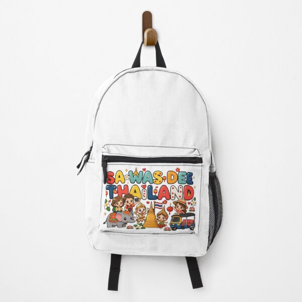 Item preview, Cute Thailand Travel Art – Asian Culture Cartoon Design designed and sold by Beeform.