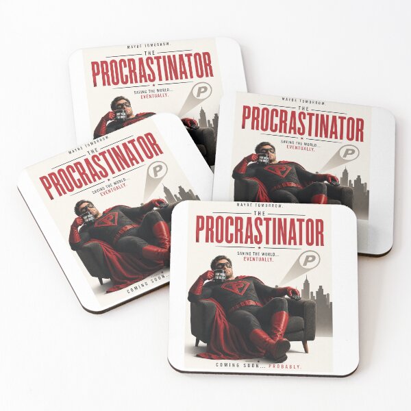 Item preview, The Procrastinator – Funny Relatable Minimalist Design designed and sold by P’s stuff.