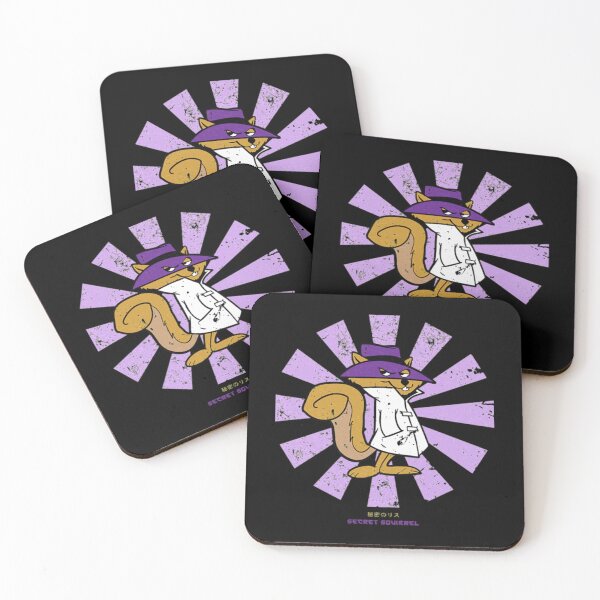 Item preview, Secret Squirrel Retro Cartoon Poster Design Today Graphic designed and sold by williamletch.