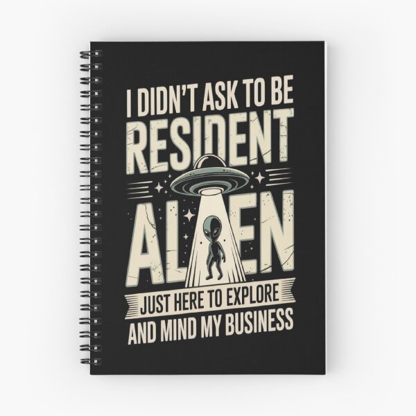 Item preview, RESIDENT ALIEN designed and sold by ALL ART .