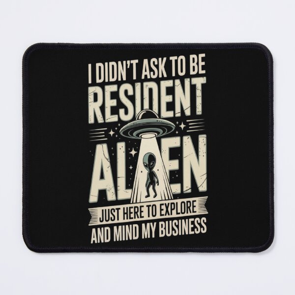 Item preview, RESIDENT ALIEN designed and sold by ALL ART .