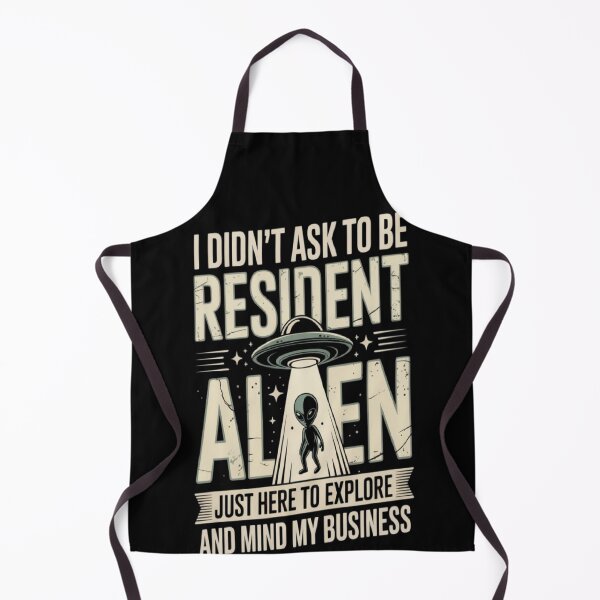 Item preview, RESIDENT ALIEN designed and sold by ALL ART .
