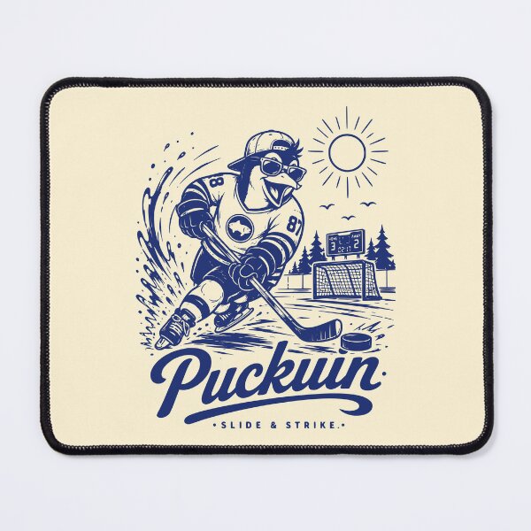 Item preview, Vintage Penguin Puckuin Ice Hockey Slide & Strike designed and sold by 89shirts.