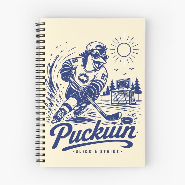 Item preview, Vintage Penguin Puckuin Ice Hockey Slide & Strike designed and sold by 89shirts.