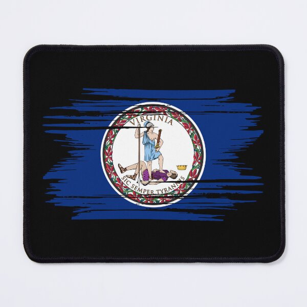 Item preview, Distressed Virginia State Flag VA designed and sold by shitpostee.