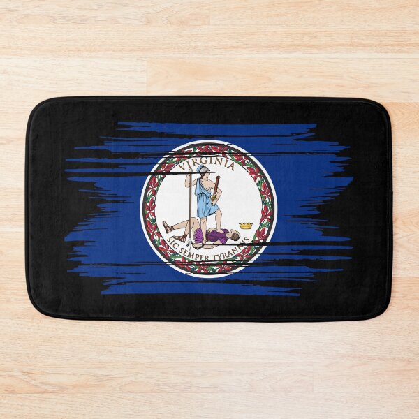 Item preview, Distressed Virginia State Flag VA designed and sold by shitpostee.