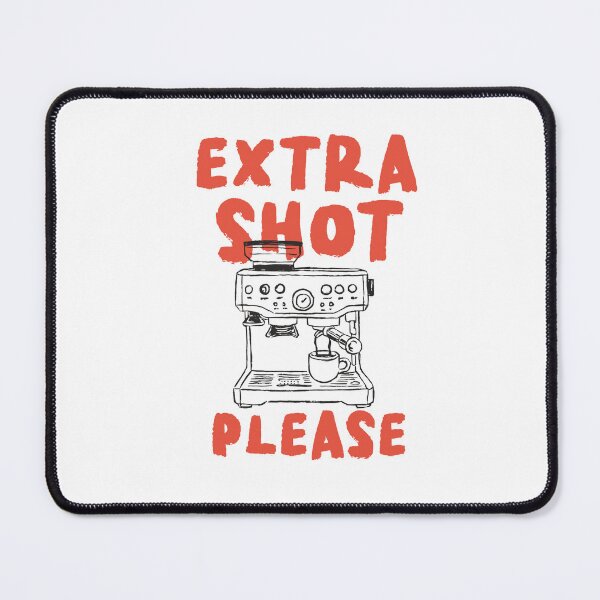 Item preview, Extra Shot Please Espresso Machine designed and sold by CoffeeHanddrawn.