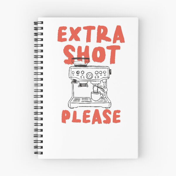 Item preview, Extra Shot Please Espresso Machine designed and sold by CoffeeHanddrawn.