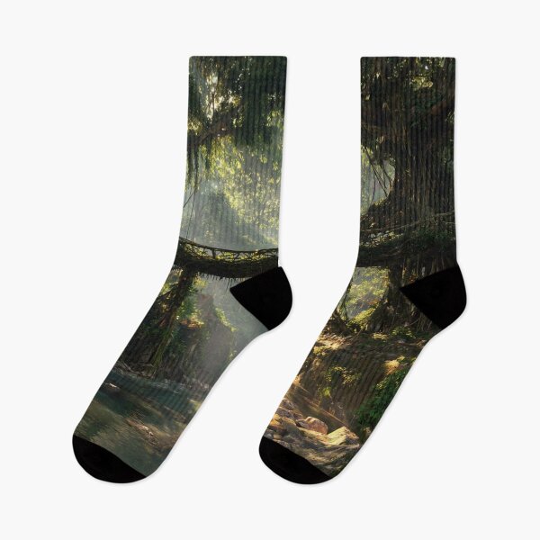 Item preview, Living Root Bridge designed and sold by AwesomeDigiShop.