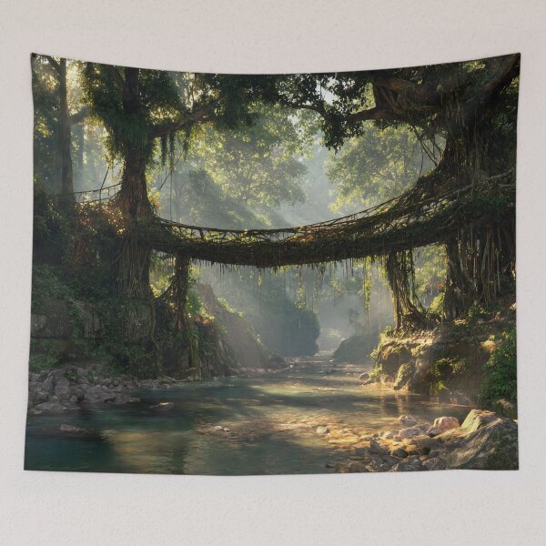 Item preview, Living Root Bridge designed and sold by AwesomeDigiShop.