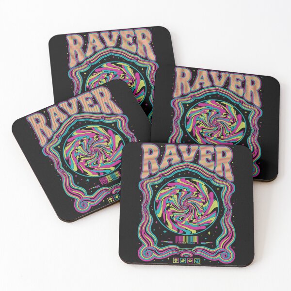 Item preview, Raver Groove Power Hippie Music Trippy Rave designed and sold by LuminOrb.