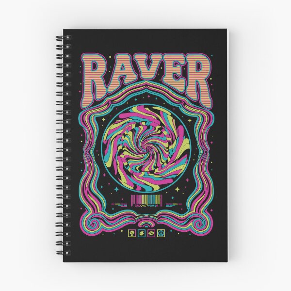 Item preview, Raver Groove Power Hippie Music Trippy Rave designed and sold by LuminOrb.