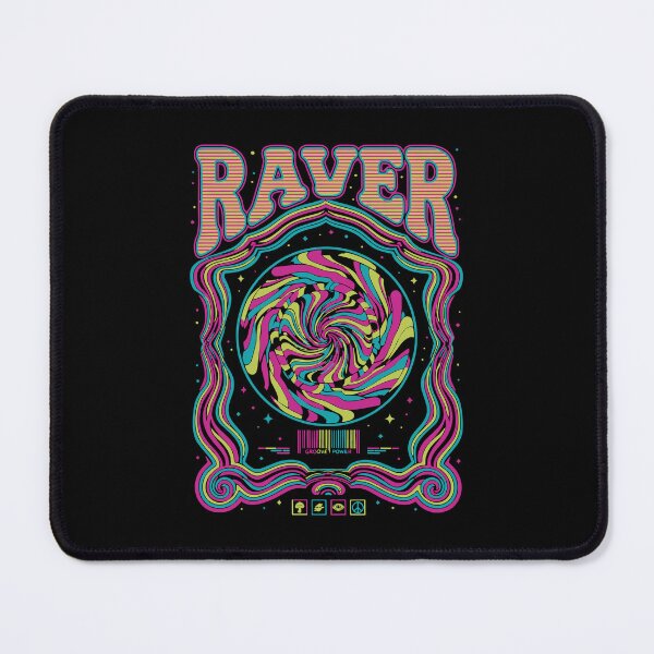 Item preview, Raver Groove Power Hippie Music Trippy Rave designed and sold by LuminOrb.