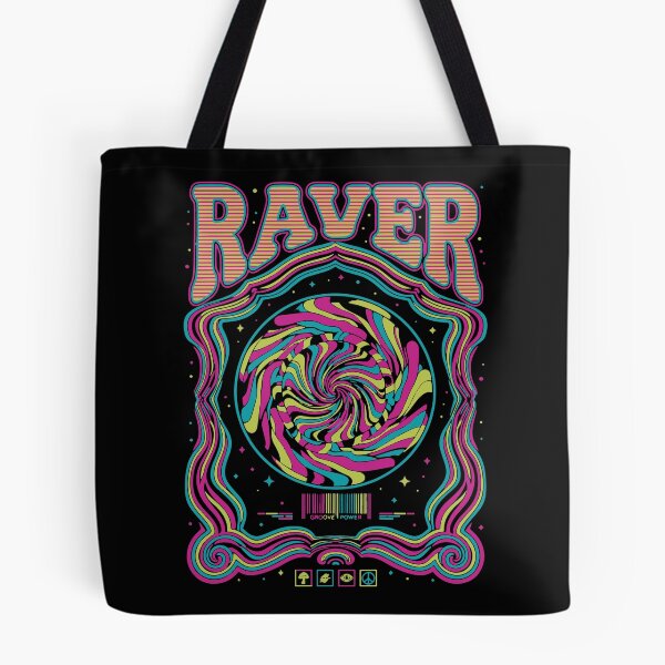 Item preview, Raver Groove Power Hippie Music Trippy Rave designed and sold by LuminOrb.