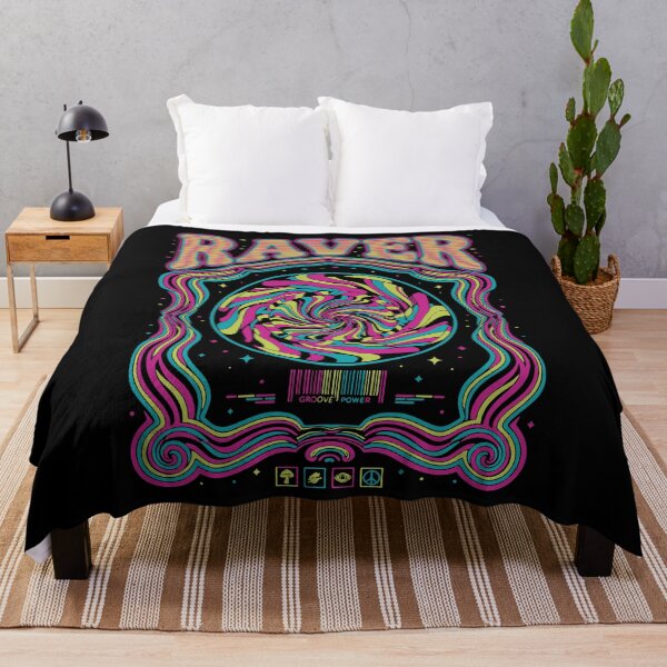 Item preview, Raver Groove Power Hippie Music Trippy Rave designed and sold by LuminOrb.