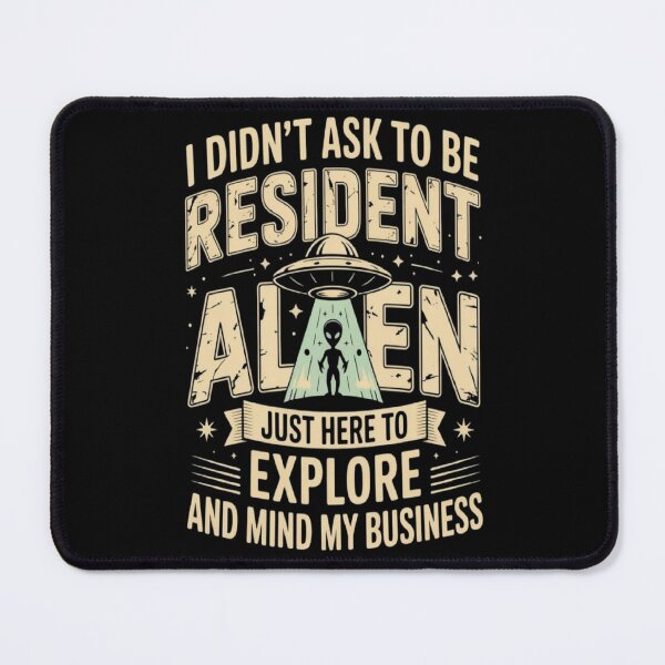 Item preview, RESIDENT ALIEN designed and sold by ALL ART .