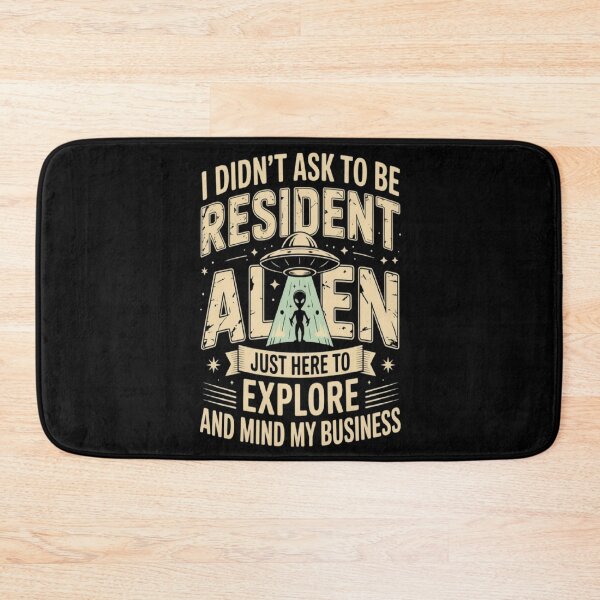 Item preview, RESIDENT ALIEN designed and sold by ALL ART .