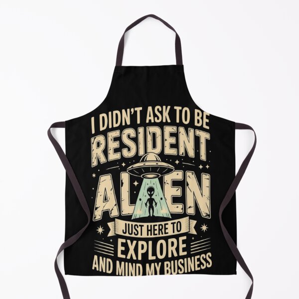 Item preview, RESIDENT ALIEN designed and sold by ALL ART .
