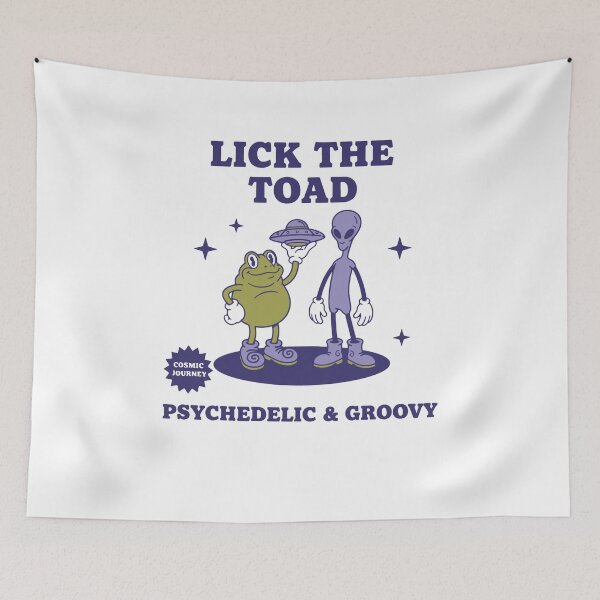 Item preview, Trippy Music Festival Lick The Toad Rave designed and sold by LuminOrb.