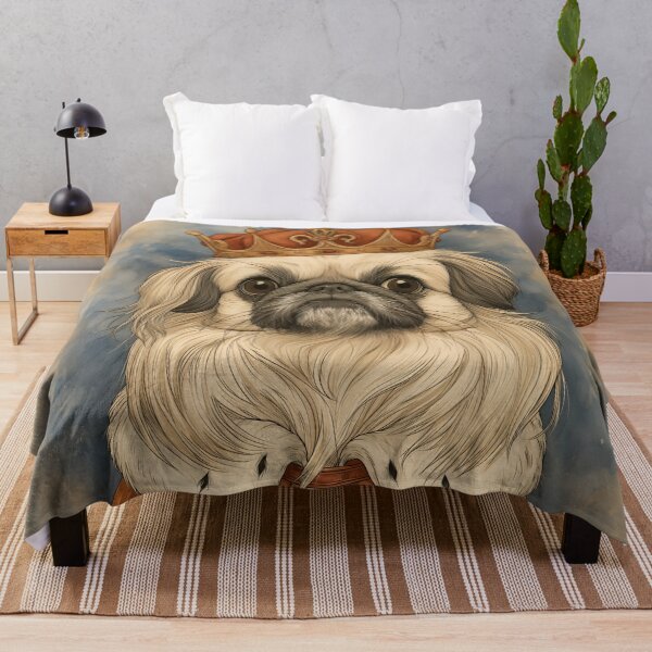 Item preview, Pekingese King Portrait designed and sold by prettykaler.