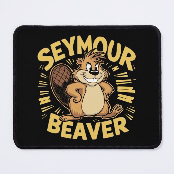 Item preview, Seymour Beaver Mascot Poster Design Today Graphic Art designed and sold by williamletch.