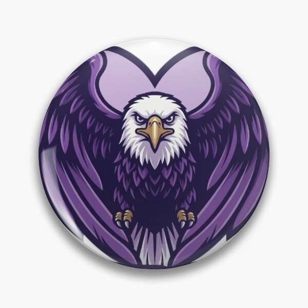 Item preview, Copy of Copy of Purple USA Patriotic Eagle Graphic Design (Alternatively: Patriotic American Eagle in Purple) designed and sold by Ahmedsyde.