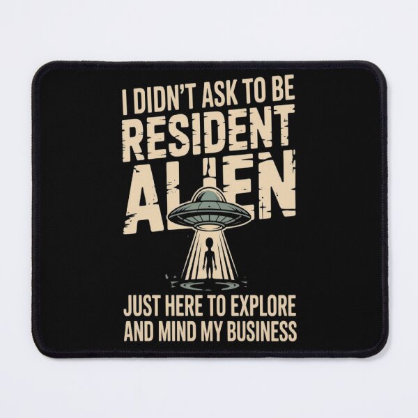 Item preview, RESIDENT ALIEN designed and sold by ALL ART .