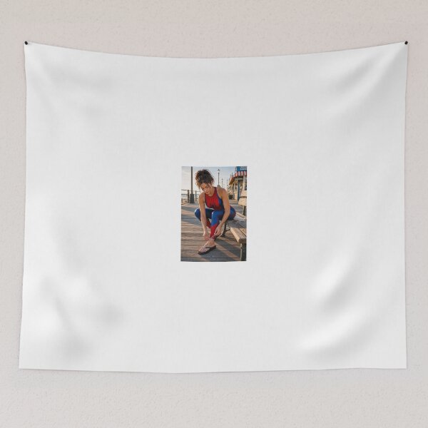 Item preview, spider hero putting on flip flop at boardwalk designed and sold by CathryneDelamort.